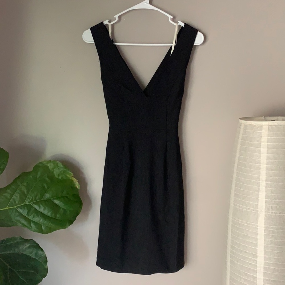 J.O.A. Black Crossback Dress